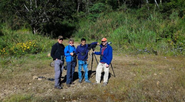 Itinerary - Viet Nam Ecotourism group tour in Dalat. Dalat endemics birding