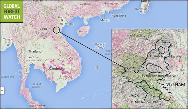 Western Nghe An Biosphere Reserve 11 0930 1 600 nghe an map WANEE Go-WILD