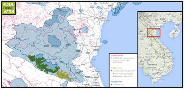 Western Nghe An Biosphere Reserve 13 1002 600 nghe an map WANEE Go-WILD
